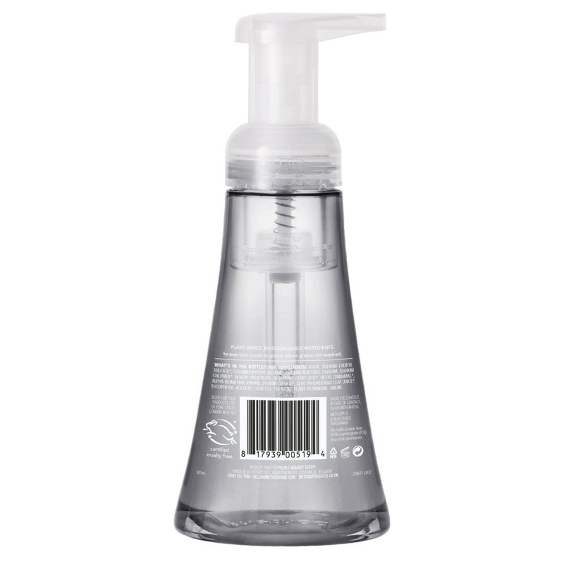 Method Foaming Hand Wash Soap, Softens & Cleans Hands, Hydrating Formula, Sweet Water Citrus & Jasmine Scent - 300 ml - Image 2